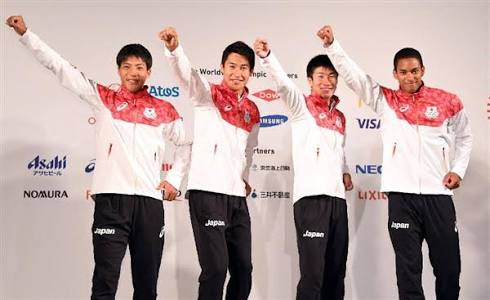 【これが最速日本人の顔だ】リオ五輪リレーメンバーの4人の顔をひとつに合わせると...